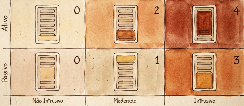 Matriz de Atritos com o benchmark de 12 veículos